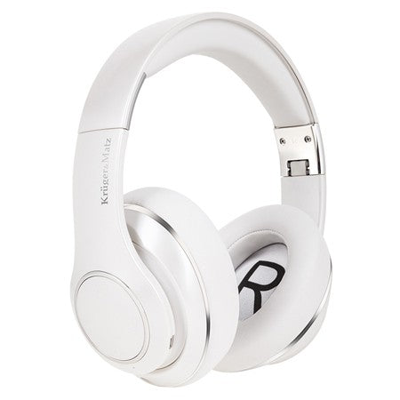 Căști audio Bluetooth 5.0 Street 3 pliabile albe Kruger Matz KM0653