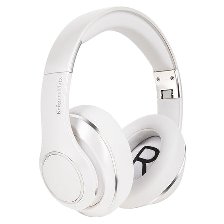 Căști audio Bluetooth 5.0 Street 3 pliabile albe Kruger Matz KM0653