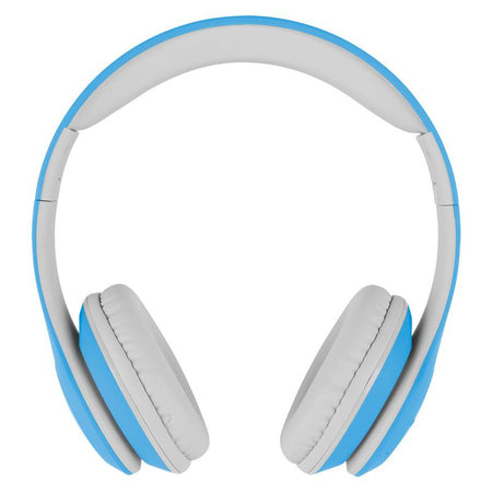 Căști audio Bluetooth STREET KIDS pentru copii albastre cu microfon Kruger Matz KM0656
