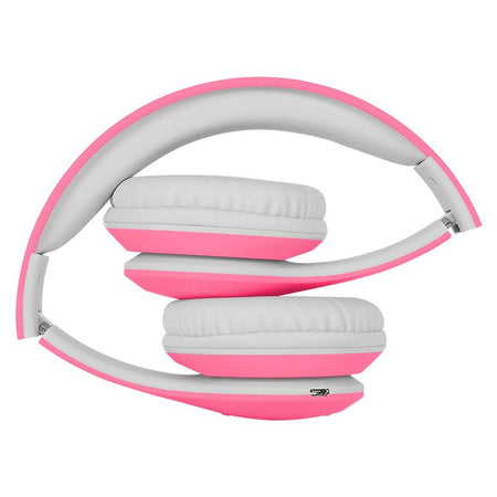 Căști audio Bluetooth pentru copii Street Kids roz Kruger Matz KM0657