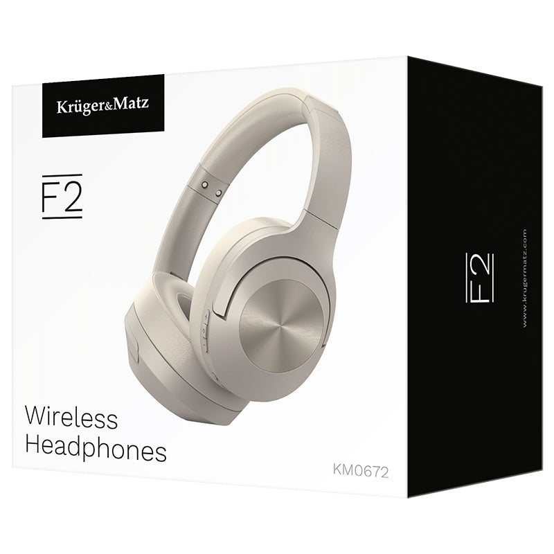 Căști audio Bluetooth 5.3 pliabile cu difuzor de 40 mm Kruger Matz KM0672-G