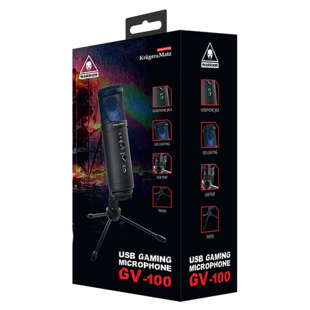 Microfon gaming / vlogging USB Kruger&Matz KM0765