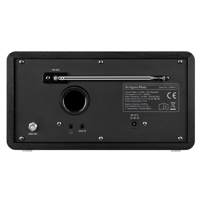 Aparat radio internet FM și DAB+ cu Wi-Fi și Bluetooth Kruger Matz KM0816