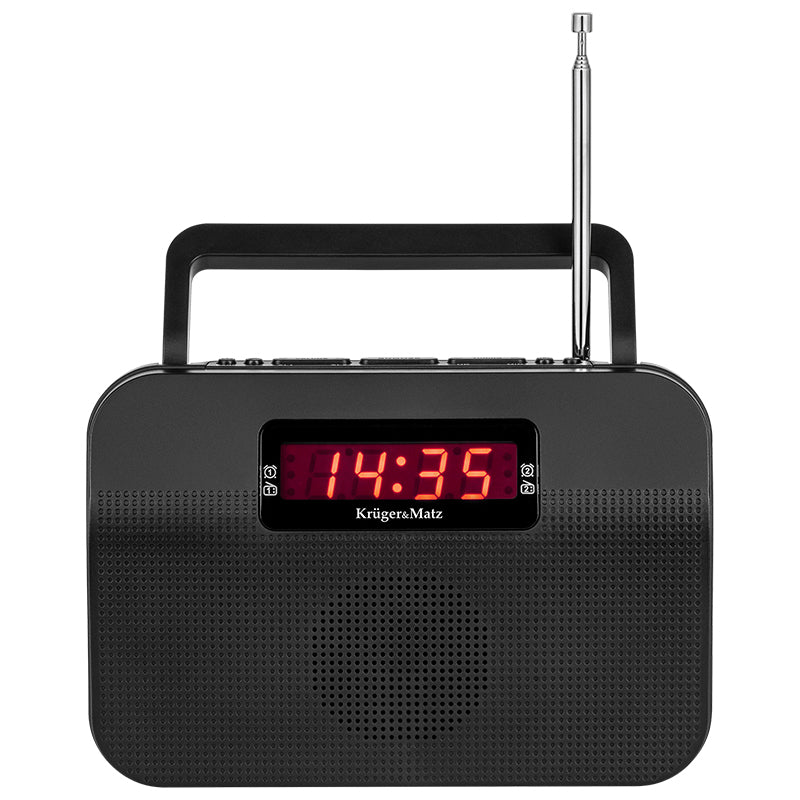 Radio AM FM portabil cu alarmă Kruger&Matz KM0825