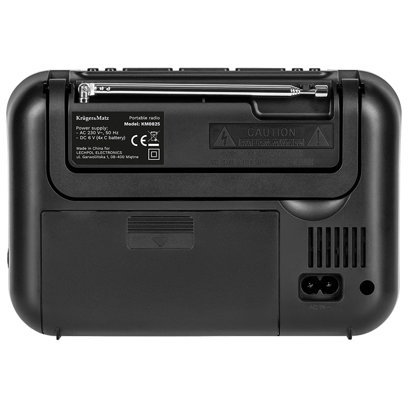 Radio AM FM portabil cu alarmă Kruger&Matz KM0825