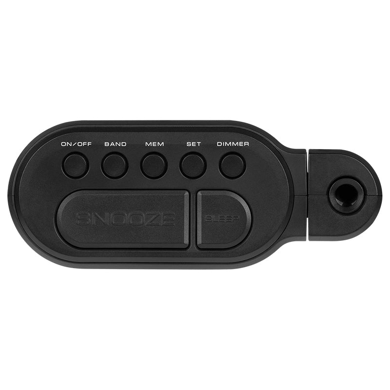 Radio cu ceas cu proiecție AM/FM cu alarmă dublă și afișaj LED Kruger Matz KM0827