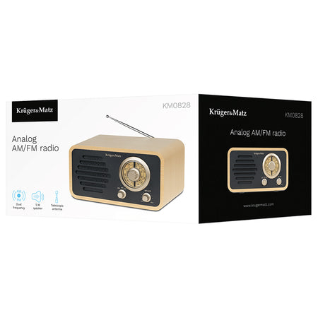Aparat radio AM FM 5W Kruger&Matz KM0828
