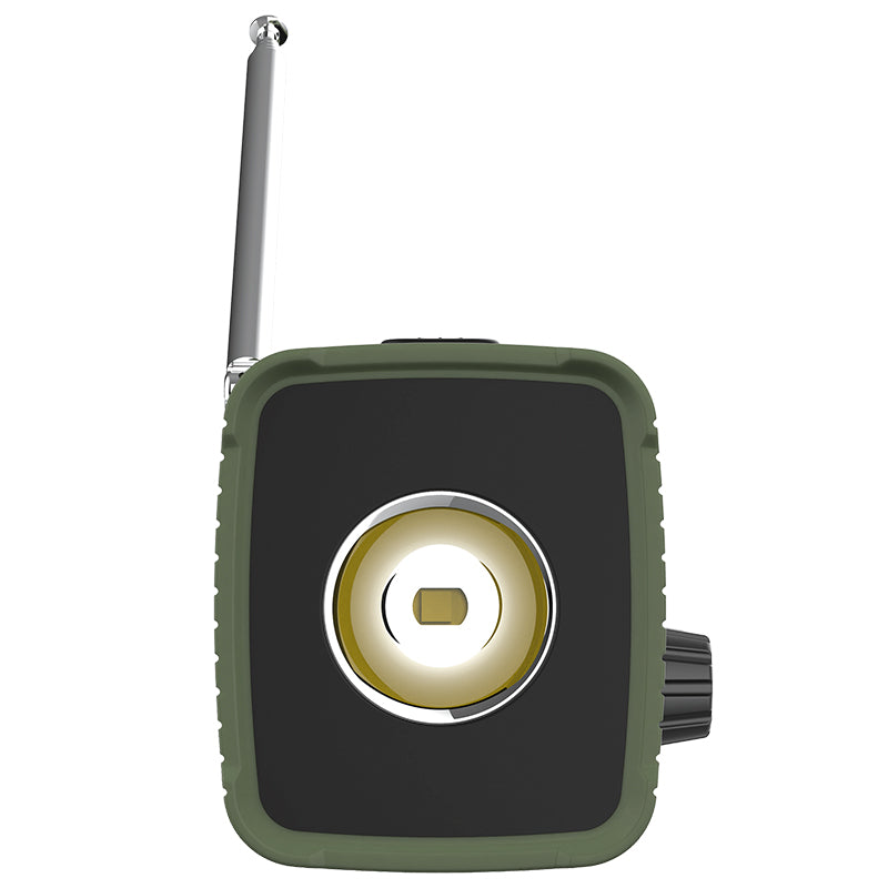 Radio multifuncțional solar cu powerbank 5000 mAh și lanternă Kruger Matz KM0836