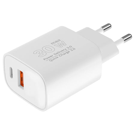 Încărcător retea GaN PD2.0 QC3.0 30W Kruger&Matz KM0855
