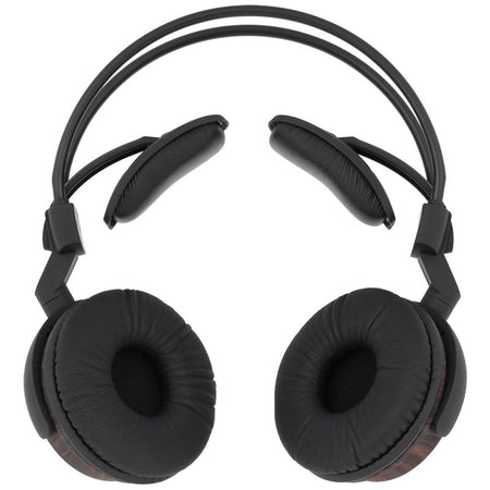 Căști over-ear cu carcasă din lemn de abanos și difuzor de 50 mm Kruger Matz KM0880EB