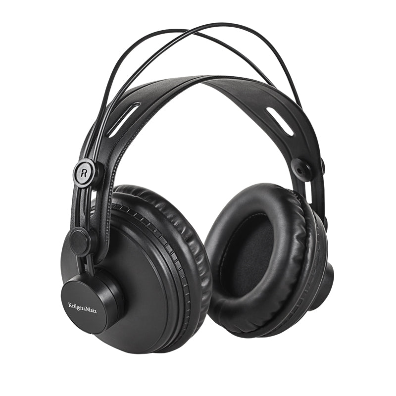 Căști studio cu fir Monitor cu difuzor de 50 mm și mufă de 3,5 mm Kruger Matz KM0885