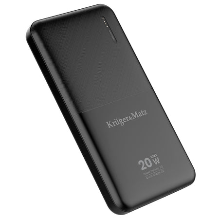 Baterie externă de 10.000 mAh Li-Poly cu QC și PD Kruger Matz KM0904