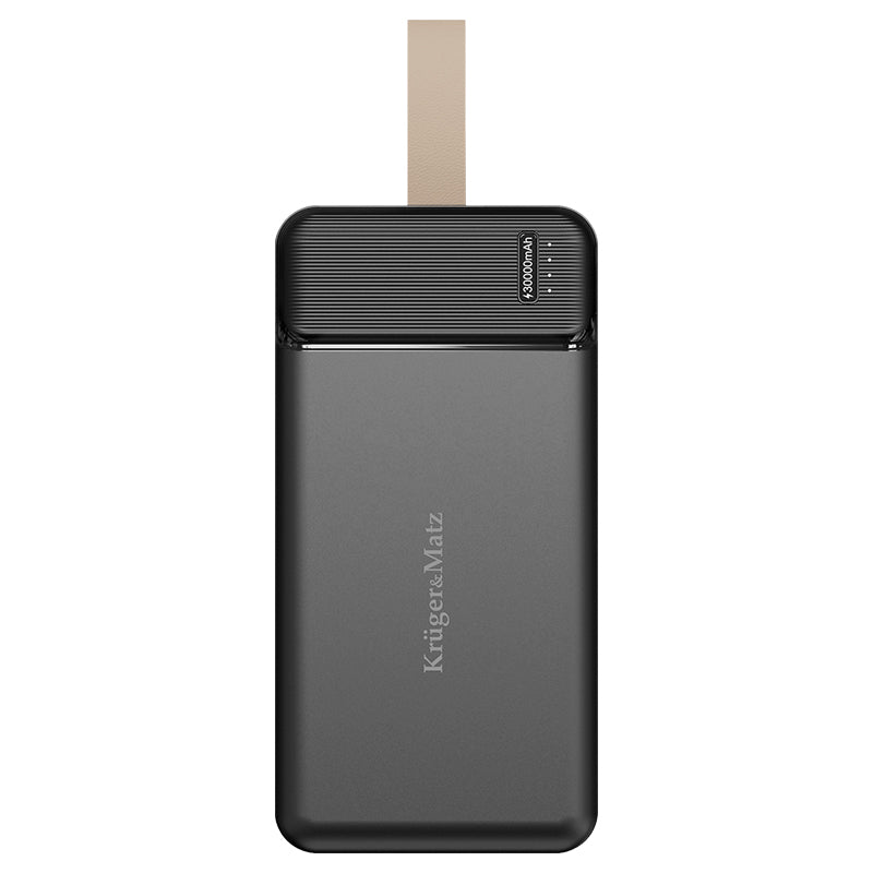 Baterie externă 30000 mAh Li-Poly cu USB-C și 2× USB-A Kruger Matz KM0907.1