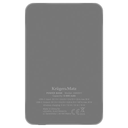 Power bank 5000 mAh MagSafe Kruger&Matz KM0911