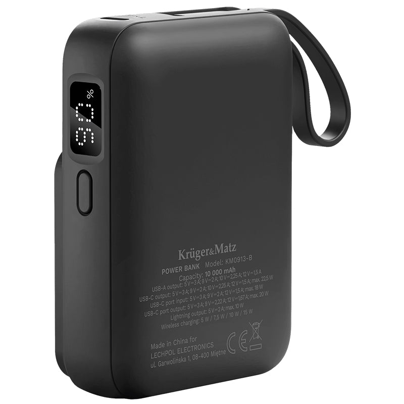 Power bank 10000 mAh MagSafe Kruger&Matz KM0913-B