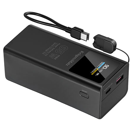 Baterie externă 20000 mAh Li-ion 65 W cu încărcare rapidă PD și QC Kruger Matz KM0914