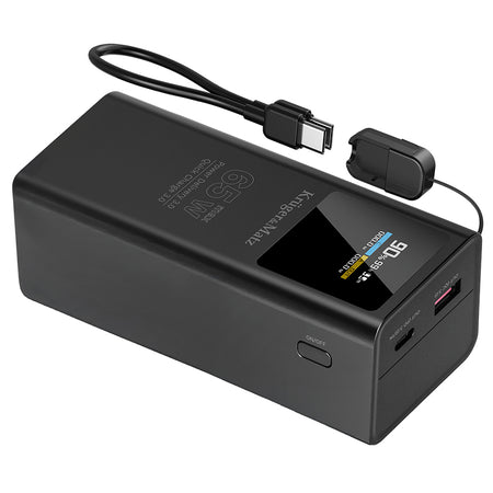 Baterie externă 20000 mAh Li-ion 65 W cu încărcare rapidă PD și QC Kruger Matz KM0914