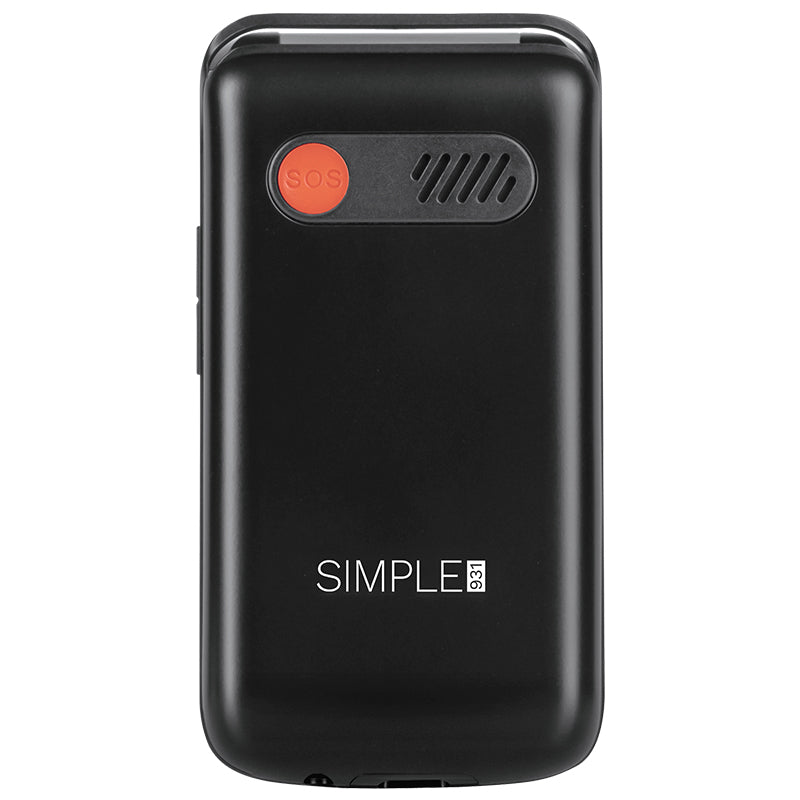 Telefon mobil GSM cu clapetă pentru seniori cu buton SOS Kruger Matz KM0931