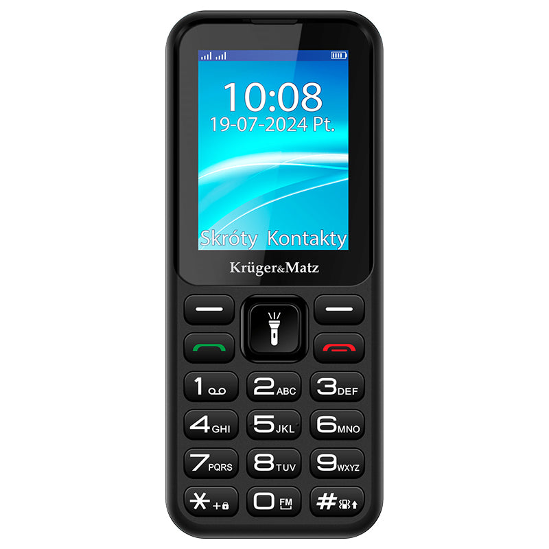 Telefon mobil GSM 4G cu ecran de 2,4 inch, Dual SIM și Bluetooth 5.1 Kruger Matz KM0940