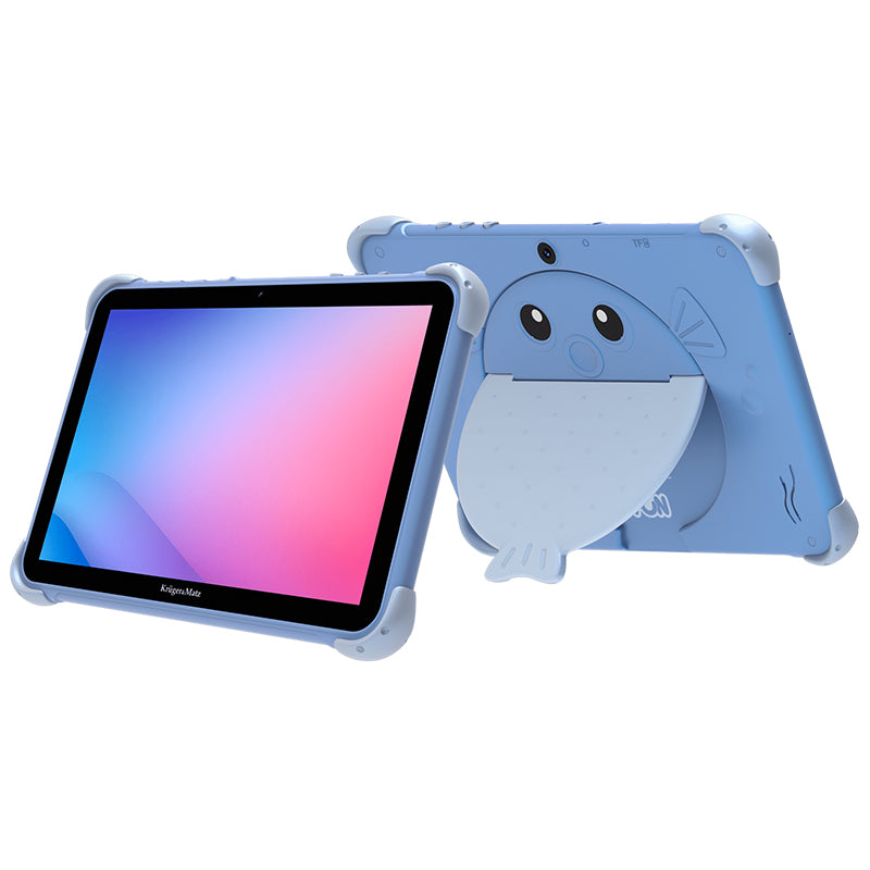 Tabletă pentru copii cu ecran IPS de 10,1 inch, Android 13, 4 GB RAM și LTE Kruger Matz KM1008-BL