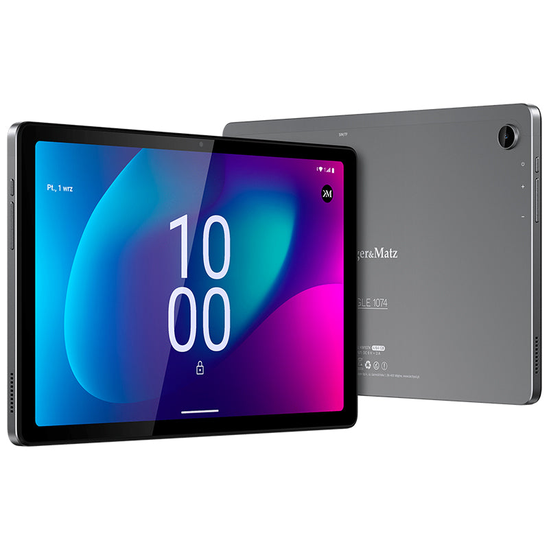 Tabletă LTE cu ecran IPS de 10,4″ și Android 13 cu 4 GB RAM și 64 GB stocare Kruger Matz KM1074