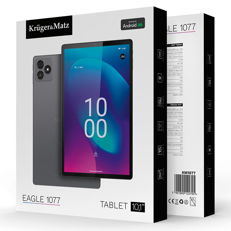 Tabletă 4G 4GB 64GB Android 15 Kruger&Matz KM1077