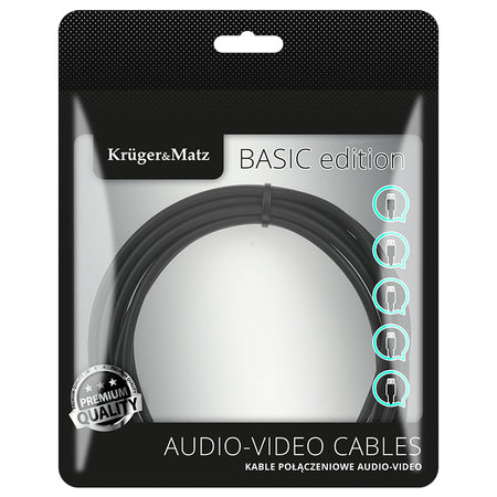 Cablu HDMI tată - tată de 10 m Kruger Matz KM1205