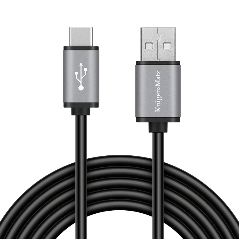 Cablu USB-A la USB Type-C de 1,8 m USB 2.0 Kruger Matz KM1240