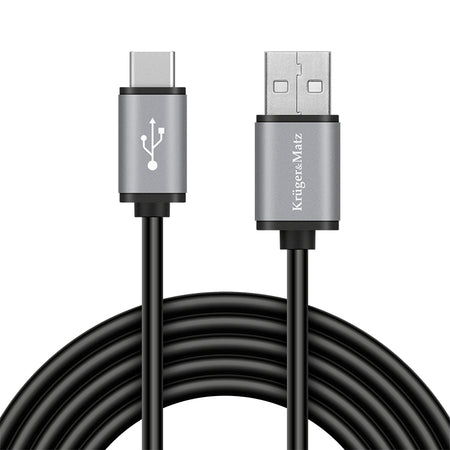 Cablu USB-A la USB Type-C de 1,8 m USB 2.0 Kruger Matz KM1240