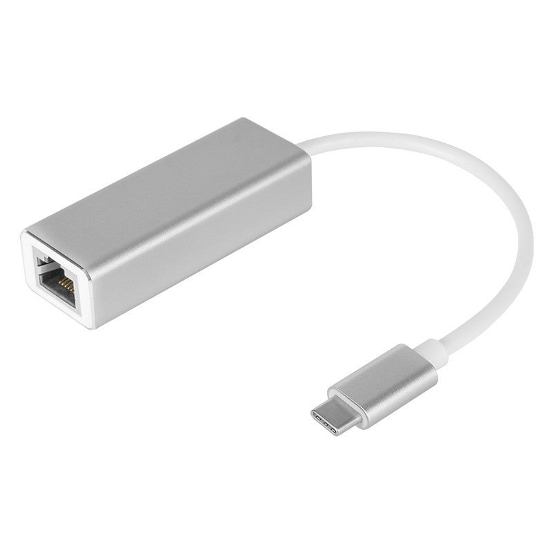 Adaptor de rețea USB-C la RJ45 Gigabit cu carcasă din aluminiu Kruger Matz KM1247