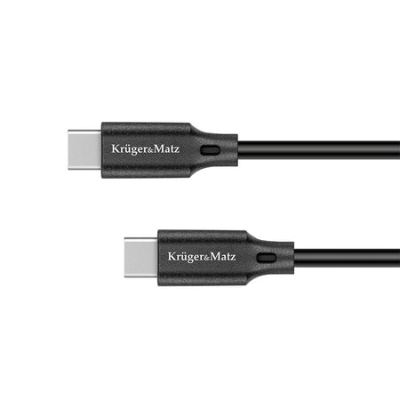 Cablu USB tip C - tip C 100 W cu Power Delivery și conductor OFC, 1 m Kruger Matz KM1260