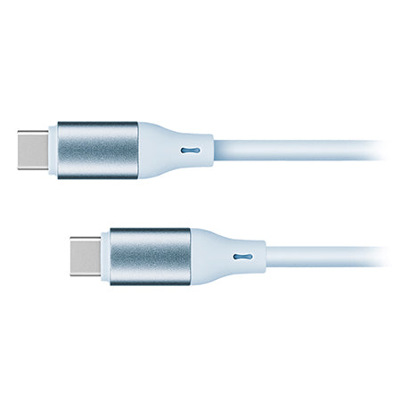 Cablu silicon USB TypeC - UUSB TypeC 100W 1m basic Kruger&Matz KM1269-1BL