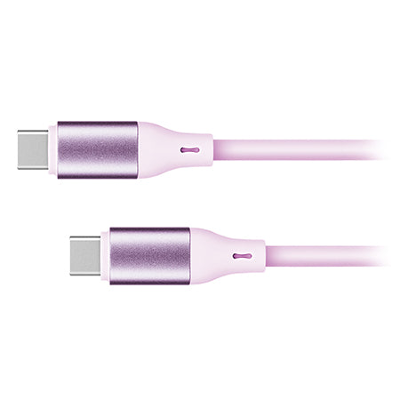 Cablu silicon USB TypeC - USB TypeC 100W 1m basic Kruger&Matz KM1269-1P