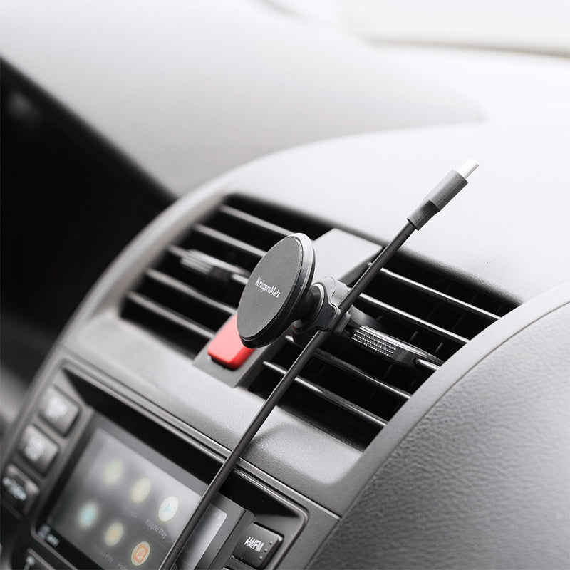 Suport auto grilă aerisire, ajustare 360°, magnetic, Kruger Matz KM1363