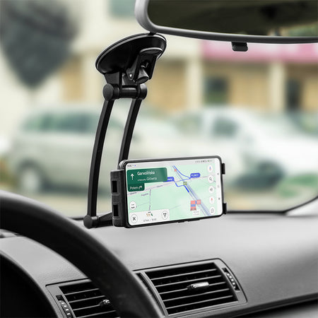 Suport universal pentru tabletă cu ventuză și braț reglabil Kruger Matz KM1371