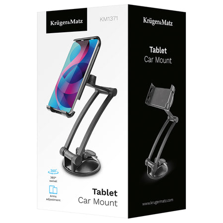 Suport universal pentru tabletă cu ventuză și braț reglabil Kruger Matz KM1371