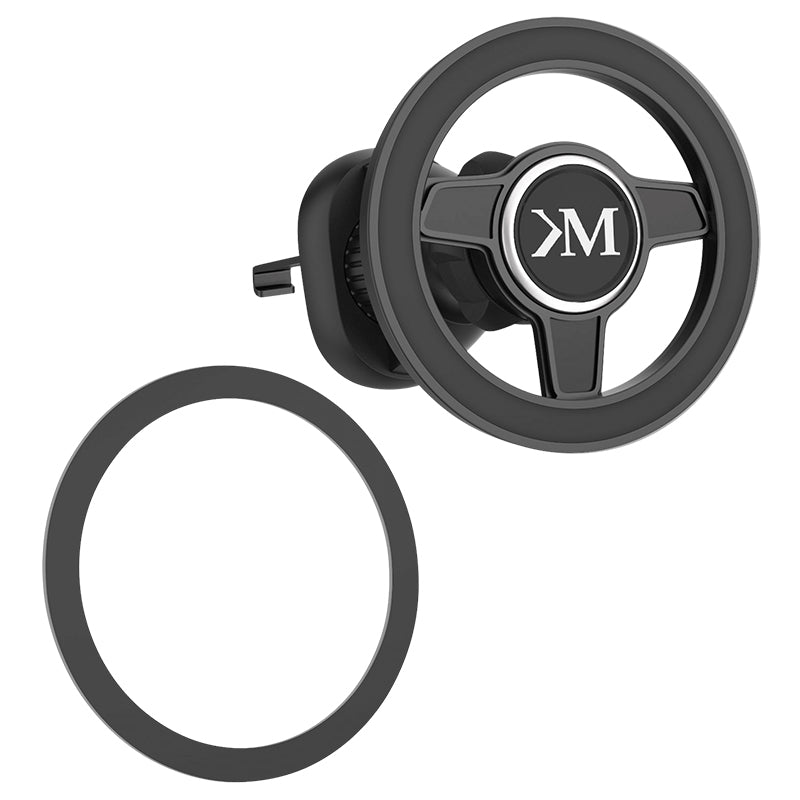 Suport auto universal MagSafe, montaj pe grilă, 360°, KM1376