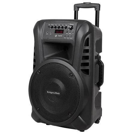 Boxă activă portabilă de 12 inch cu Bluetooth și microfoane UHF fără fir Kruger Matz KM1712