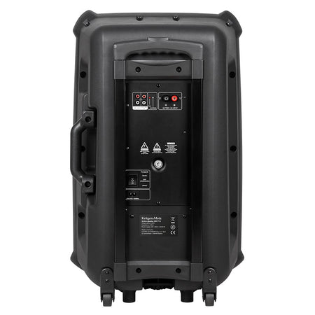Boxă activă portabilă de 15 inchi cu microfoane fără fir UHF și Bluetooth Kruger Matz KM1715