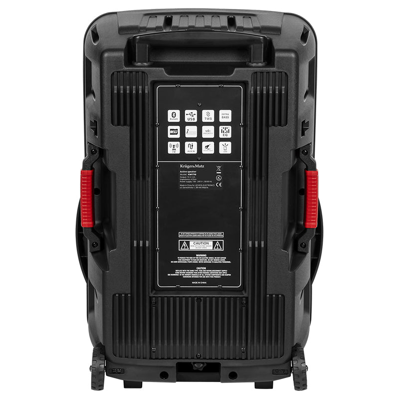 Boxă activă portabilă cu difuzor de 18 inch și putere de 240 W Kruger Matz KM1718
