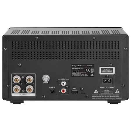 Amplificator USB BT FM DAB+, Bluetooth, FM, DAB+, toroidal, Kruger Matz KM1995-A