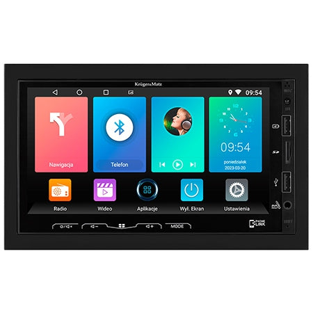 Player auto 2 DIN cu ecran tactil de 7 inch și Android 12 Kruger Matz KM2008