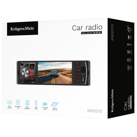 Player auto 1DIN 4x25W Kruger&Matz KM2012