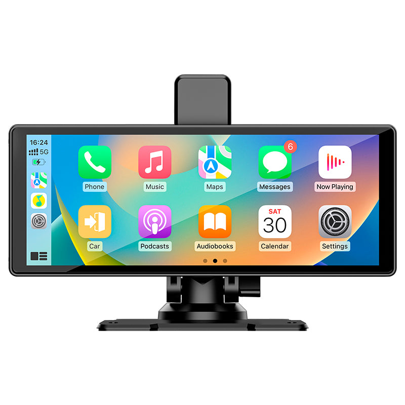 Stație multimedia auto cu ecran tactil de 9'', Android Auto și Apple CarPlay Kruger Matz KM2021