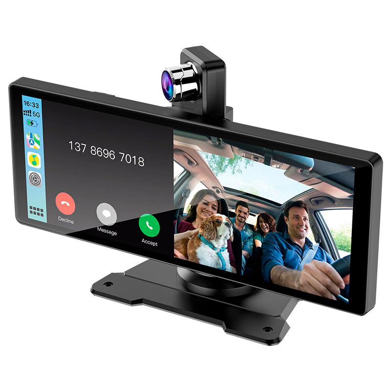 Stație multimedia auto cu ecran tactil de 9'', Android Auto și Apple CarPlay Kruger Matz KM2021