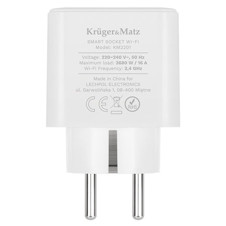 Priza smart WIFI connect P3 Tuya Kruger&Matz KM2201