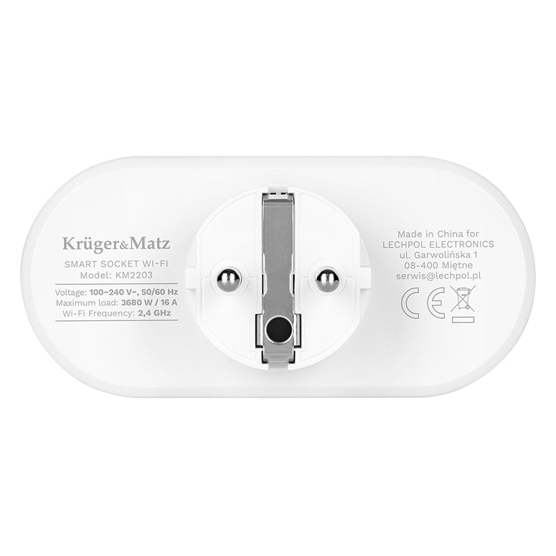 Priza smart WIFI connect P5 Tuya Kruger&Matz KM2203