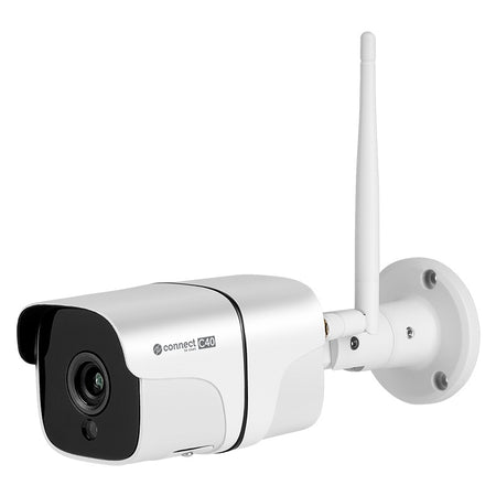 Cameră WiFi Connect C40 Tuya, 3 Mpx, IR, IP66, 192×58×58 mm, Kruger Matz KM2208