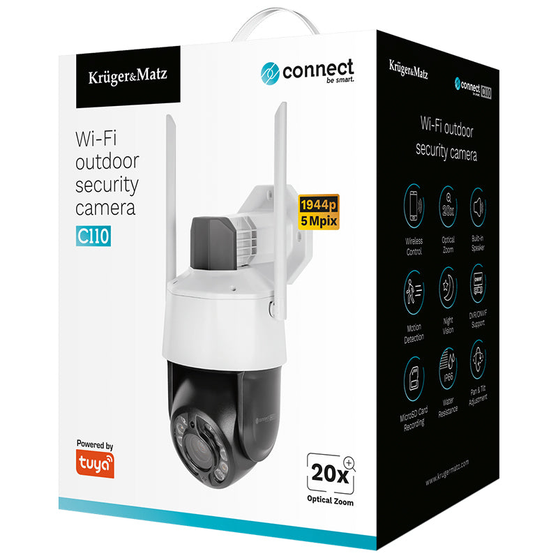 Camera WIFI connect C110 Tuya Kruger&Matz KM2215