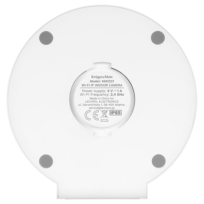 Cameră WiFi cu obiectiv dublu Full HD 1080p, IP65 și aplicație Tuya Kruger Matz KM2221